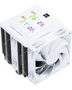 Thermalright охладител CPU Cooler Peerless Assassin 120 Digital White - Dual-Tower - LGA1851-AM5