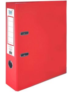 Colori Класьор, 8 cm, PP, с метален кант, несглобен, червен, 50 броя