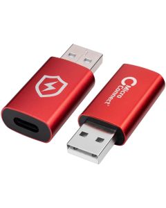 АДАПТЕР ЗА БЛОКИРАНЕ НА ДАННИ MicroConnect Safe Charge USB-A към C - PN MC-ACADAP-SC