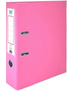 Colori Класьор, 8 cm, PP, с метален кант, несглобен, розов, 50 броя