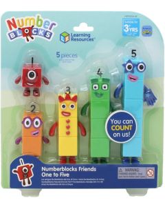 Learning Resources Комплект фигури Numberblocks, от 1 до 5, за броене