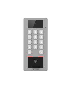 Входен терминал Hik DS-K1T502DBFWX-C(STD) с камера 2MP, четец на пръстови отпечатъци, Bluetooth