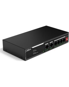 Мрежово у-во PoE суич Dahua DH-SF1006LP-EUR Mbit 6 port