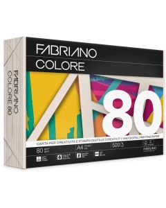Fabriano Копирна хартия Colore, A4, 80 g-m2, слонова кост, 500 листа