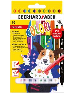 Eberhard Faber Флумастери Magic, 9+1 цвята
