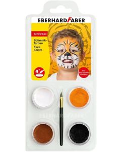 Eberhard Faber Боя за лице Tiger, 4 цвята
