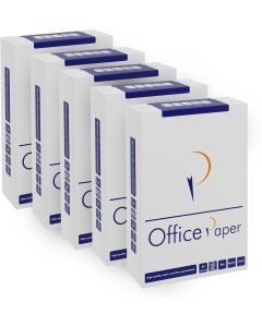 Копирна хартия Office Paper, A4, 80 g-m2, 500 листа, 5 пакета