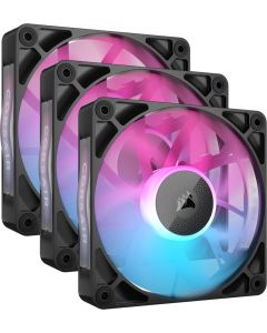 Corsair RX RGB Series, iCUE LINK RX120 RGB, 120mm RGB Fan, Triple Fan Kit