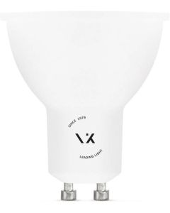 LED рефлекторна лампа 6W 540lm 3000K GU10 220V Ra>80, 120°, PC - VL LED VK/05119G/W