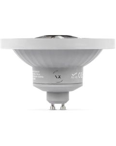 LED лампа 12W 900lm 4000K 45° ES111 GU10 Ra80 220V димируема - VL LED VK/05112GD/C/45