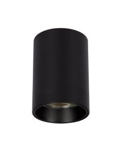 Луна за ОМ за 1бр лампа GU10/Par16, 220V, IP20, Φ60x85mm, IP20, черен - VL LED VK/03139/CE/B
