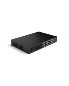 Мрежово устройство комутатор/switch Dahua DH-SF1018LP-EUR 16-port PoE