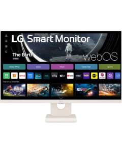 LG 27U511SA-W, 27\" IPS Smart webOS23, 100Hz, 5ms, FHD 1920x1080, HDMI, USB, Bluetooth, White