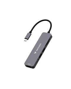 Verbatim USB-C Essentials Multiport Hub 6 Port with card reader