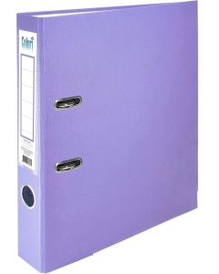 Colori Класьор, 5 cm, PP, с метален кант, несглобен, люляк, 50 броя