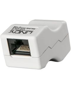 LINDY LNY-34009 :: Съединителна розетка - Line Coupler, RJ-45 F-F, UTP Cat. 6