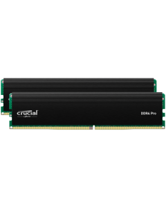 Crucial Pro OC 32GB Kit (2X16GB) DDR5-6400 UDIMM CL38 Black