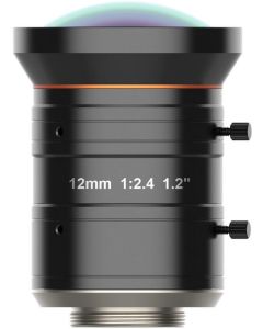 HIKROBOT MVL-KF1224M-25MP :: Machine-Vision обектив, FA Series, KF, 12мм, C-Mount, F2.4-F16, Ø 19.3мм (1.2")