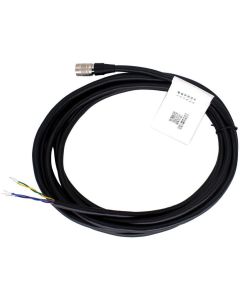 HIKROBOT MV-ACP-H6p-open-HF-5m, Power-IO Hirose 6pin към open, гъвкав, черен, 5 m
