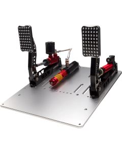 SIMAGIC Crimson Edition, Hydraulic Dual-pedal Set, 100kg Loadcell, Standard Throttle Plate. S311