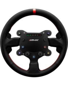 SIMAGIC GT Sport Steering Wheel, Shifter Paddles, Leather. S201