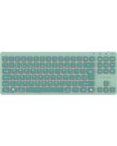 CANYON Keyboard OnType 10 Low Profile EN Wired Green