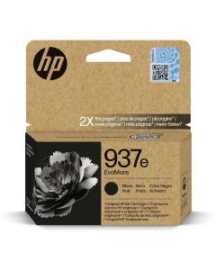 Оригинален патрон HP Evomore No937e, 4S6W9NE, 2500 страници-5%, Black