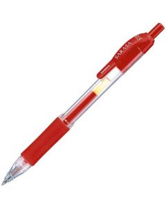 Zebra Гел ролер Sarasa Dry X20, автоматичен, 0.5 mm, червен