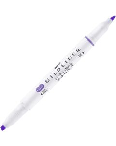 Zebra Текст маркер Mildliner Cool & Refined, двоен, лилав