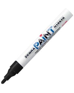 Zebra Перманентен маркер Paint Marker, 3.0 mm, черен