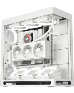 HAVN кутия Case E-ATX - HS 420 VGPU Edition White - PCIe Gen 5 riser included