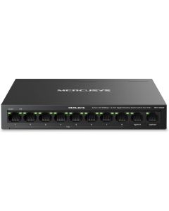 Mercusys MS110CMP, 10-портов Gigabit Desktop комутатор с 8-Port PoE+