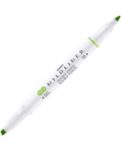 Zebra Текст маркер Mildliner Cool & Refined, двоен, зелен