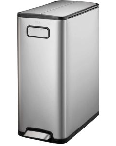 Eko Кош за отпадъци Ecofly, с педал и скрити колела, 45 L