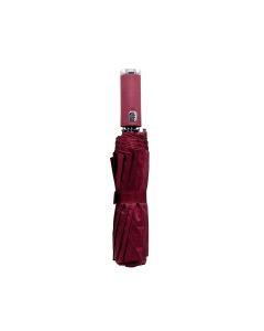 Office 1 Чадър Flashlight, автоматичен, диаметър 102 cm, дръжка-фенер, червен