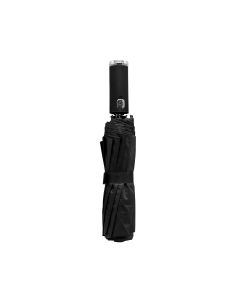 Office 1 Чадър Flashlight, автоматичен, диаметър 102 cm, дръжка-фенер, черен