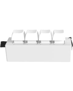 Office 1 Clicker, мини, антистрес, бяла