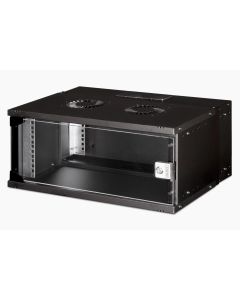 DIGITUS DN-49201, 19", wall-mounted, 4U, SOHO PRO, 240x540x400mm, 60 кг, черен
