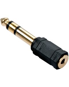 LINDY LNY-35620 :: Стерео адаптер, 3.5 мм F към 6.3 мм M