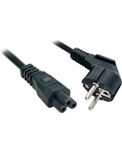 LINDY LNY-30407 :: Захранващ кабел, Schuko към C5, 5.0 м