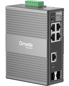 6-портов гигабитов индустриален лесно управляем комутатор TP-Link Omada IES206G