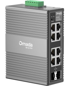 8-портов гигабитов индустриален лесно управляем комутатор TP-Link Omada IES208G