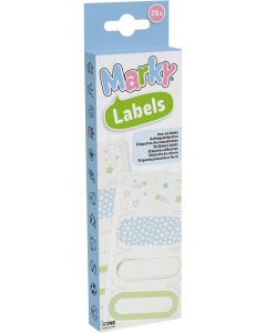 Етикети Marky, за гладене, цветни, 7 дизайна по 4 броя