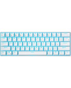 ROYAL KLUDGE RK61 White Gaming Keyboard Red switch
