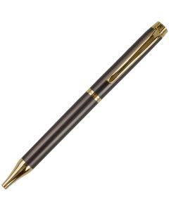 Office 1 Химикалка Anthracite, метална, студено злато
