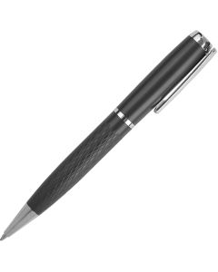 Office 1 Химикалка Grip, метална, черна