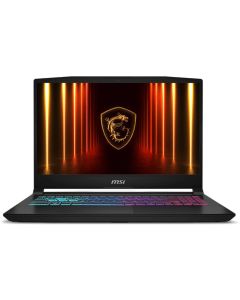MSI Katana 15 HX B14WEK-282XBG, 15.6" QHD 165Hz, Intel Core i5-14450HX, GF RTX 5050 8GB, 6GB DDR5, 512GB SSD, Черен