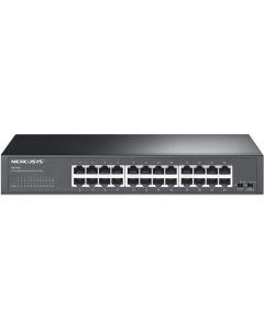 Mercusys MS124GS, 24-портов Gigabit Desktop-Rackmount комутатор