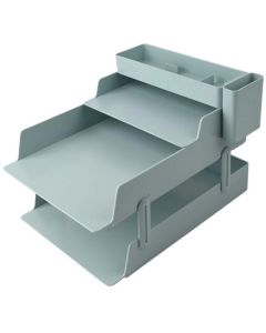 Sworld Хоризонтална поставка-органайзер, синя
