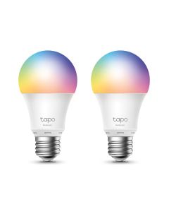 Лампа TP-Link Tapo L530E(2-pack), E27, 8.7W, 2, 500 K-6, 500 K, 806 lumens